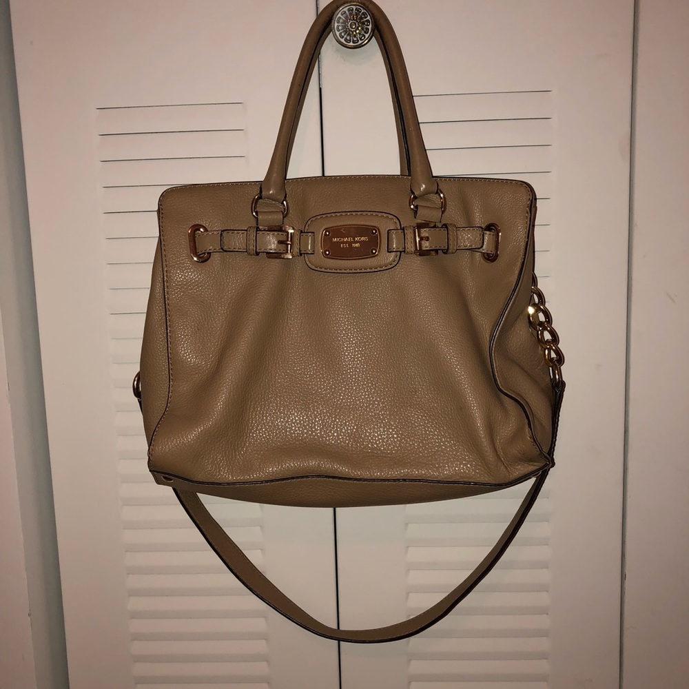 Tan Michael Kors Bag